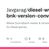 Diesel Wwise Soundbank Version Converter thumbnail